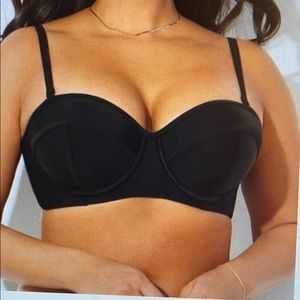 Swimsuits for all black bikini top